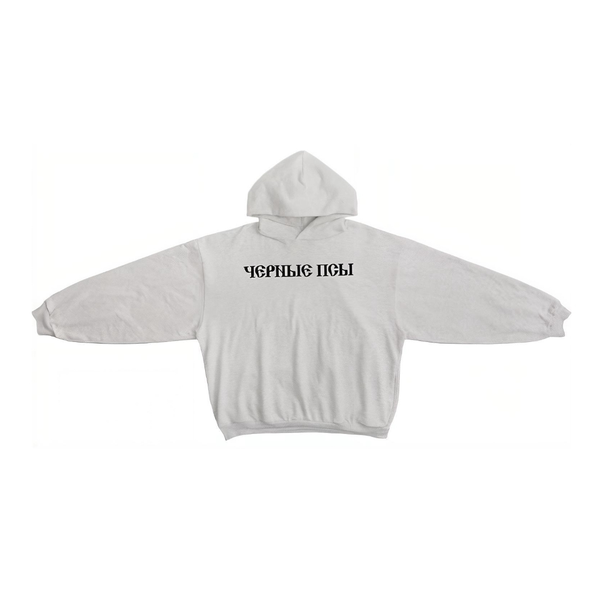 Hoodie «Black dogs» GREY